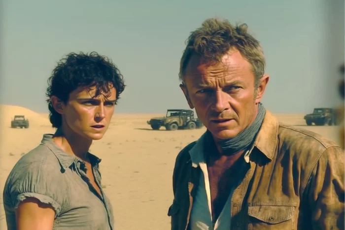 Sands of Q (Sands Of Q) - forgotten desert act 1992 - Midjourney, Artificial Intelligence, Neural Networks, Longpost, Mad Max: Fury Road, Science fiction, Post apocalypse