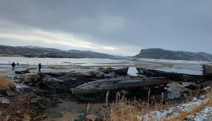 Ship graveyard. Teriberka - My, Travel across Russia, Mobile photography, Teriberka