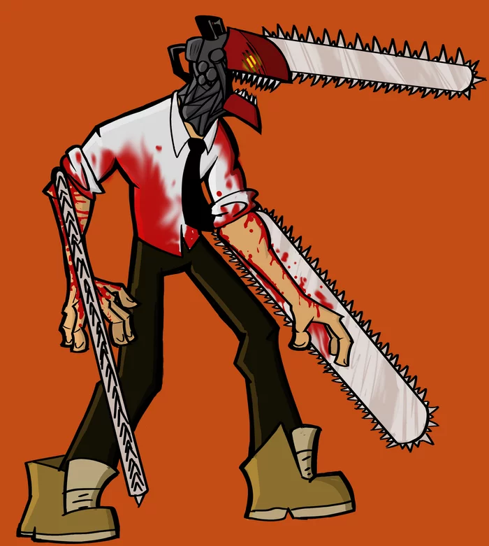 Rate it please - Art, Chainsaw man, Longpost