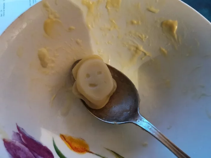 Dumpling's last smile - Milota, Funny animals, Dumplings, Pareidolia, It seemed