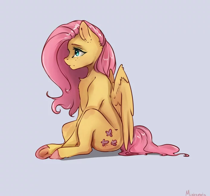 Жёлтая - My Little Pony, Fluttershy, Miokomata