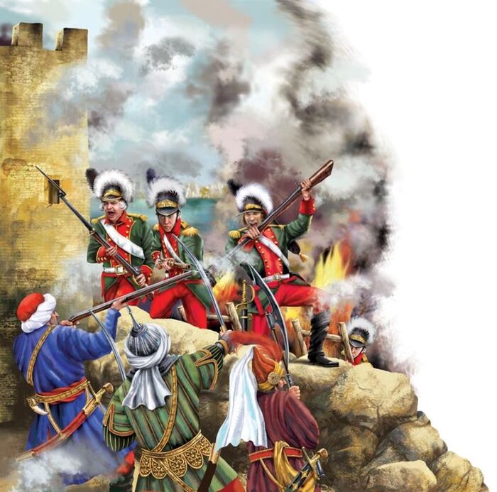 Русский гренадер Дындин – один против десяти турок