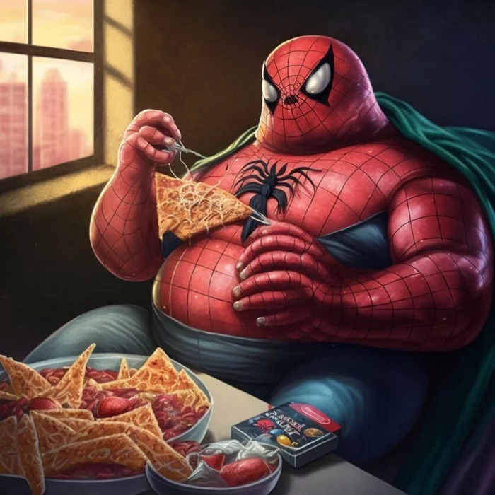 The Superheroes We Deserve - Images, Superheroes, Neural Networks, Fat, Humor, Repeat