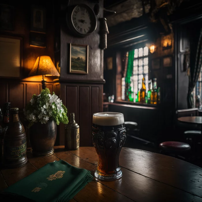 midjourney. Irish pub - Midjourney, Нейронные сети, Art, Irish pub, Beer, Its own atmosphere, Longpost