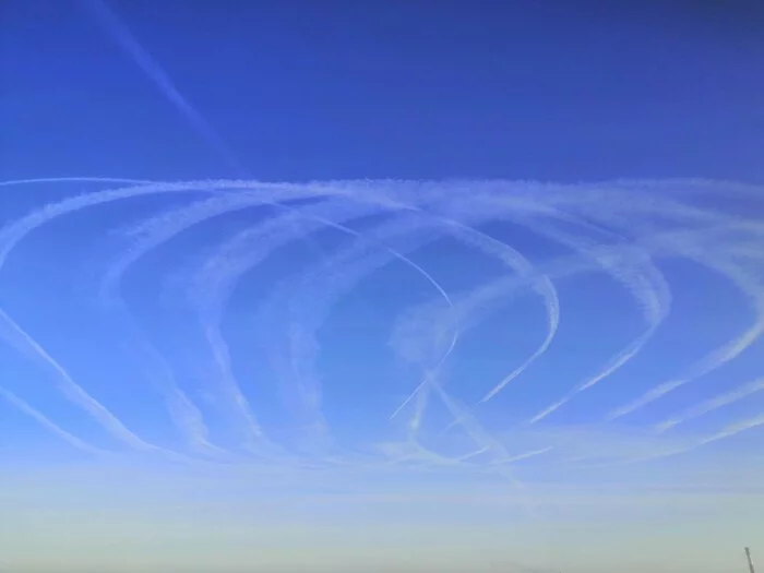 Chemtrails!!!1 - Condensation trail, Picture with text, Sarcasm, Longpost