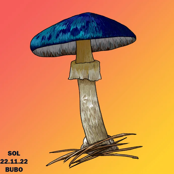 I haven't had an elven toadstool yet) - My, Photoshop, Digital, Digital drawing, Painting, Mushrooms Art, Might and Magic VII, Might and magic, Mushrooms