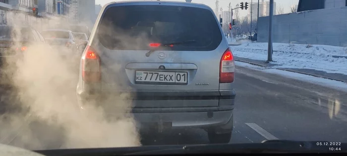 Еду как хочу, но в Астане ) - Авто, Екх, Opel, Астана, Казахстан, Мобильная фотография