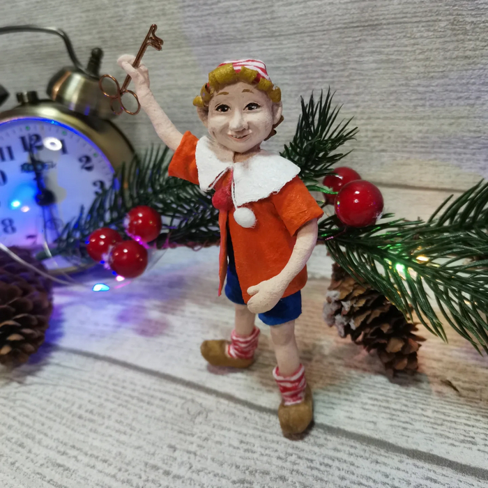 Буррррратино: финал Буратино, Вата, Игрушки, Мастер, Подарки, Новый Год, Длиннопост, Рукоделие без процесса