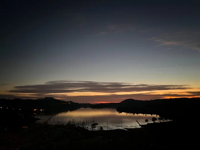 Sunset at Manavgat Reservoir (Oymapinar) - My, Travels, Туристы, Tourism, Turkey, Travelers, Sunset, Lake, Pine, Manavgat, Side, The photo, Mobile photography, Longpost