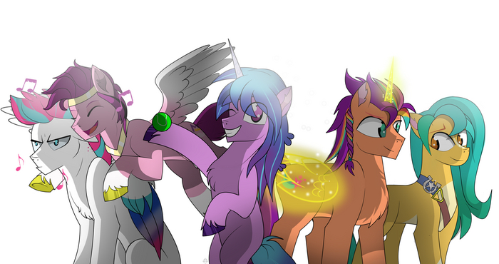  My Little Pony, Sunny Starscout, Hitch Trailblazer, Izzy Moonbow, Pipp Petals, Zipp Storm,  63