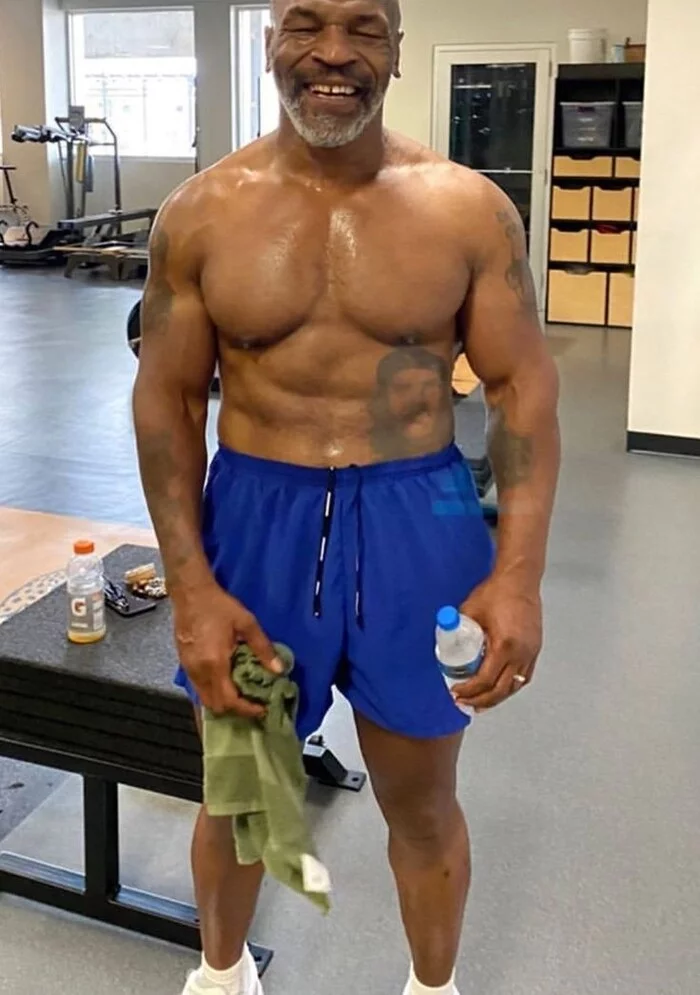 Iron Mike is still in shape - Mike Tyson, The photo, Boxer, Boxing, Sport