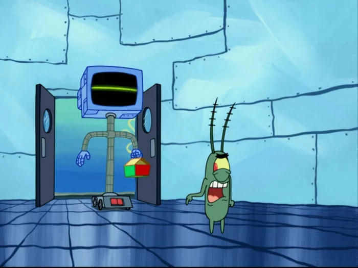 The origin story of Sheldon Plankton and Karen's waterproof computer from the SpongeBob SquarePants universe - My, Cartoons, Animated series, Classic, The culture, Story, Plankton, Longpost