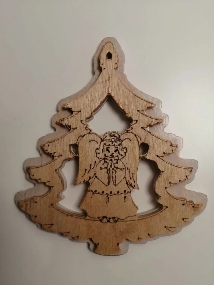 Christmas decorations from plywood - My, With your own hands, Woodworking, Crafts, Interior, Carpenter, Wood products, Decor, Christmas decorations, CNC, Souvenirs, New Year, Longpost