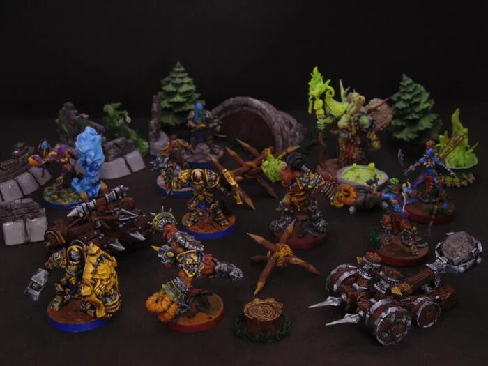 Allies vs Horcs - 3D printed miniature models - My, 3D печать, Dungeons & dragons, Painting miniatures, Modeling, 3D modeling, 3D printer, Stand modeling, Figurines, Scale model, World of warcraft, Warcraft, Warcraft 3, Collecting, Crowdfunding, Board games, Wargame, Collection, Video, Youtube, Longpost