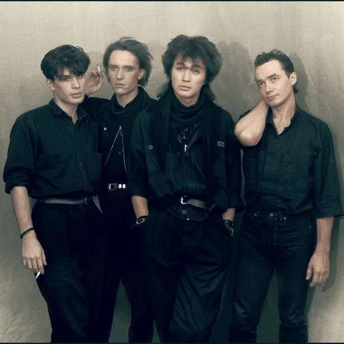 Cinema Group - KINO Group, Viktor Tsoi, Yuri Kasparian, Tikhomirov