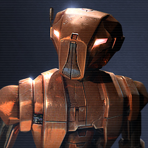 The characters of Knights of the Old Republic through the eyes of Midjourney. Part 2 - My, Нейронные сети, Midjourney, Artificial Intelligence, KOTOR, Hk-47, Longpost