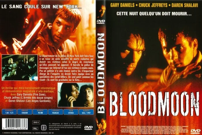 Blood Moon - an action movie about a maniac psychopath with Gary Daniels - My, I advise you to look, Movies, Hollywood, Gary Daniels, The fight, 90th, Боевики, Thriller, Maniac, Classic, Longpost, Negative