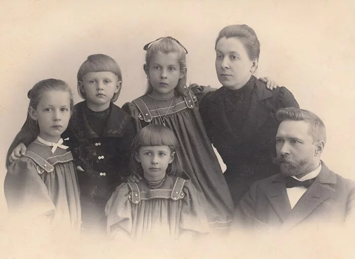 Photos from the Estonian National Archives: Families - Estonia, archive, 1900, 1915, 1906, Family, Longpost