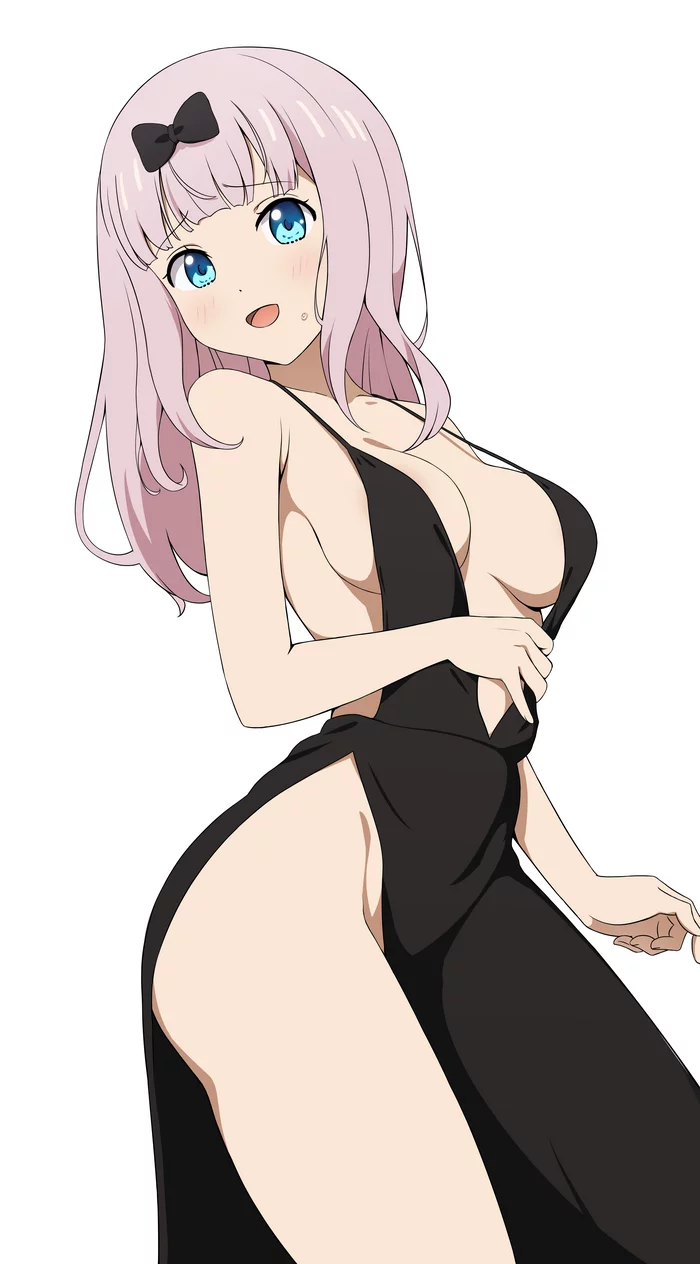 Fujiwara Chika - NSFW, Anime, Anime art, Kaguya-Sama wa Kokurasetai, Hand-drawn erotica, Coro Fae, Longpost