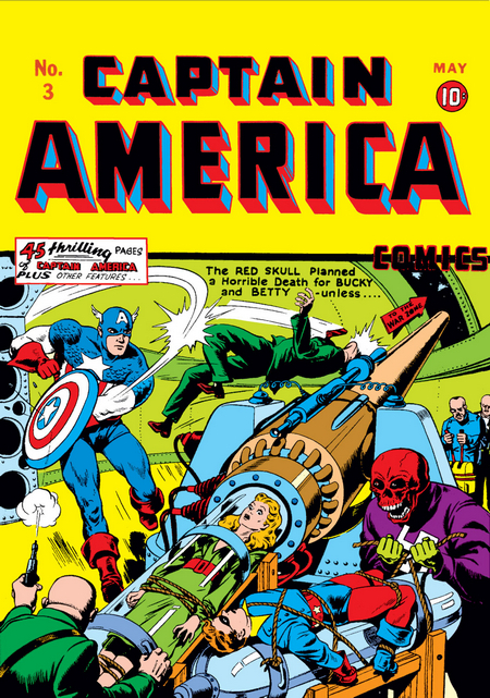 Dive Into The Comics: Captain America Comics #1-10 - Super Soldier Debut - My, Superheroes, Marvel, Captain America, Comics-Canon