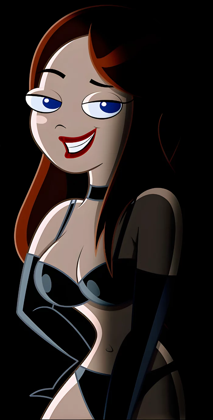 Sexy babe Vanessa in bikini - Phineas and Ferb, beauty, Sexuality, Bikini