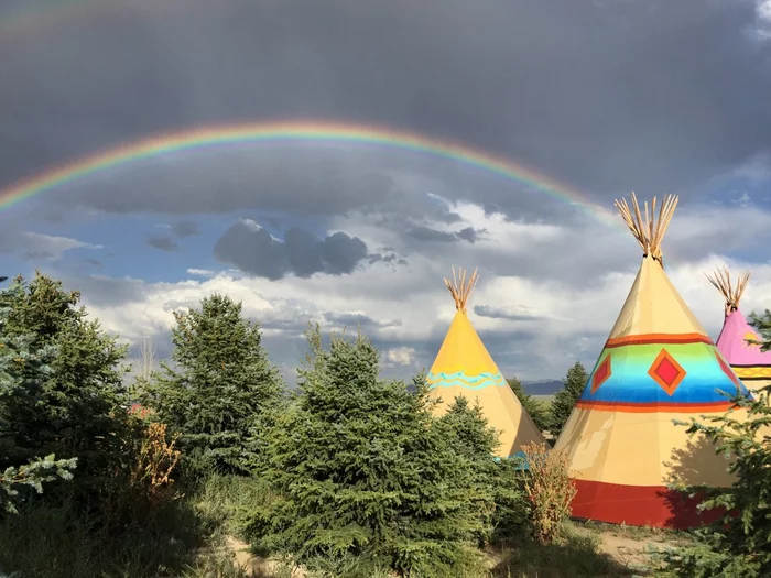 Rainbow - Rainbow, The photo, Wigwam