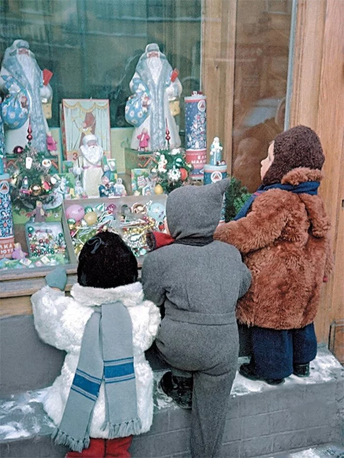 New Year's mood in 1955 - The photo, Retro, Nostalgia, Showcase, Children, New Year, 50th, the USSR, Childhood in the USSR, Past