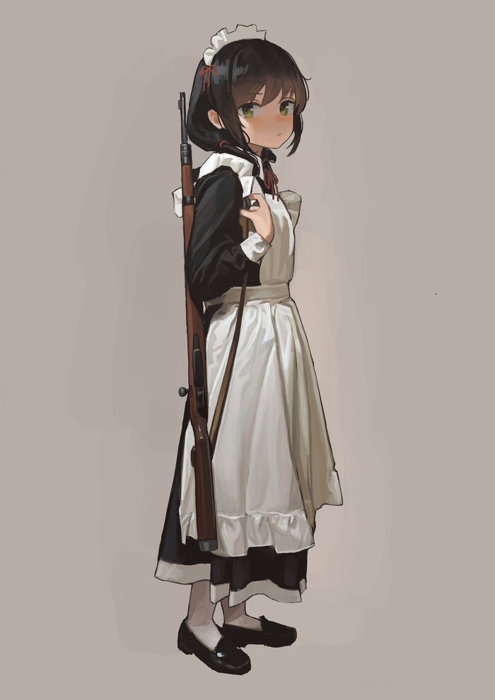 Maid , Anime Art, , , , Original Character