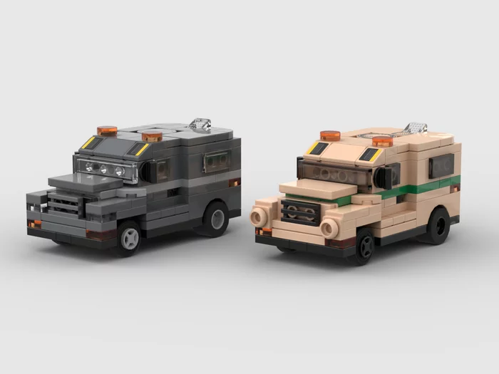 Armor is strong - My, Lego, Auto, Armour, Truck, Constructor, Collecting, Longpost