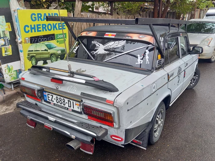 Episode of collective farm tuning in Georgia - Longpost, Georgia, Auto, Vaz-2106, Tuning, Zhiguli, AvtoVAZ, My