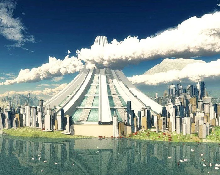 The project of the tallest building in the world 4 km - Building, Architecture, Future, Longpost, Design