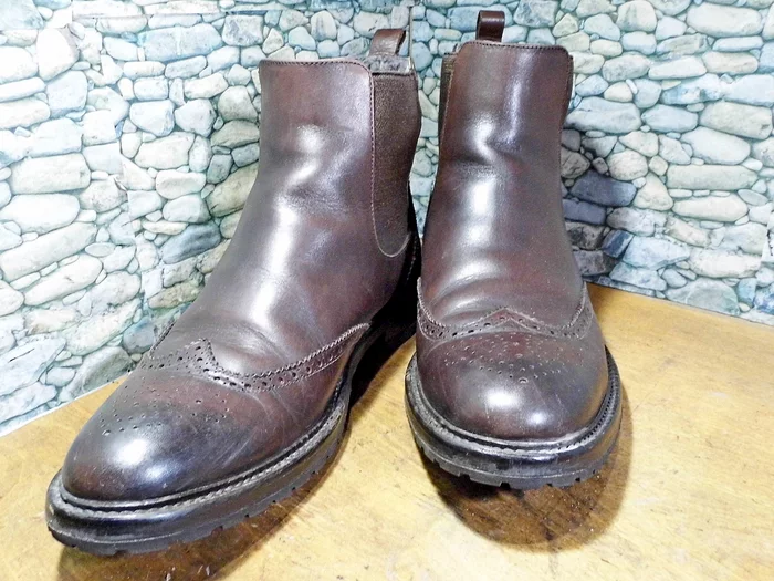The fur is torn and the hard heel is broken in boots without a zipper - we put a soft heel to the top! - My, Shoe repair, Shoes, Mat, Longpost