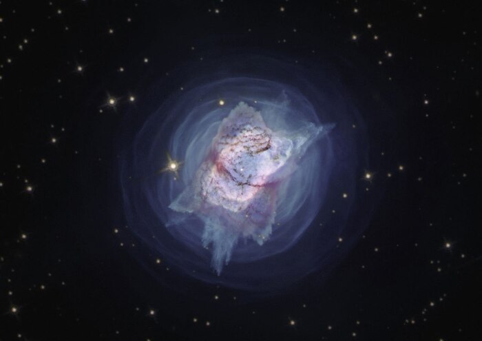   NGC 7027,   3000 .       , , ,  , ,  , , , , ,  
