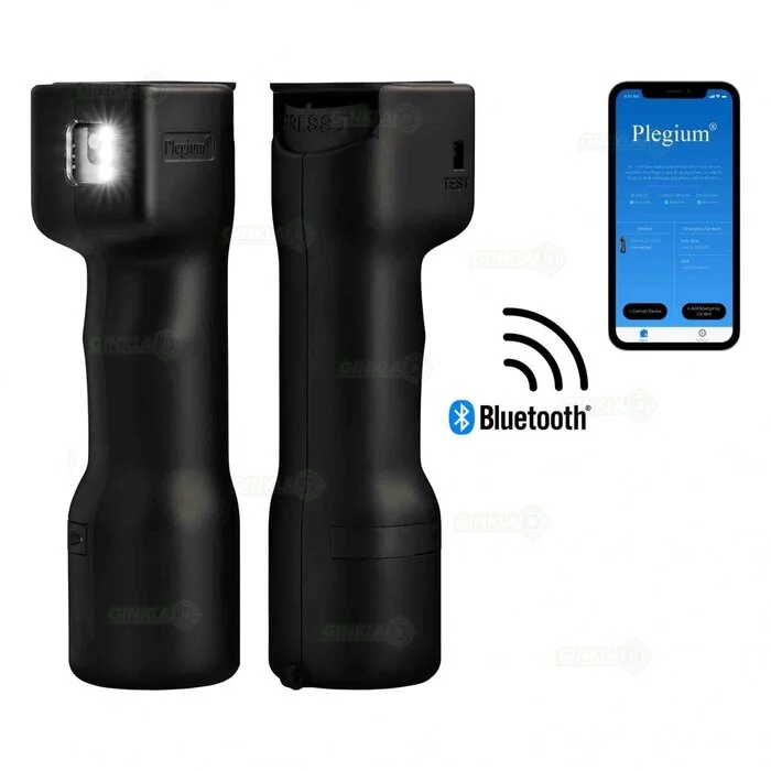Smart spray can for self-defense with SMS - Weapon, Geotagging, Gas canister, Self defense, Police