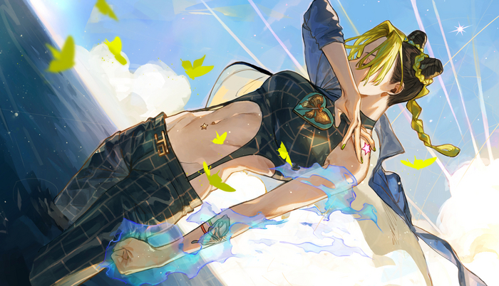  Anime Art, , Jojos Bizarre Adventure, Kujo Jolyne