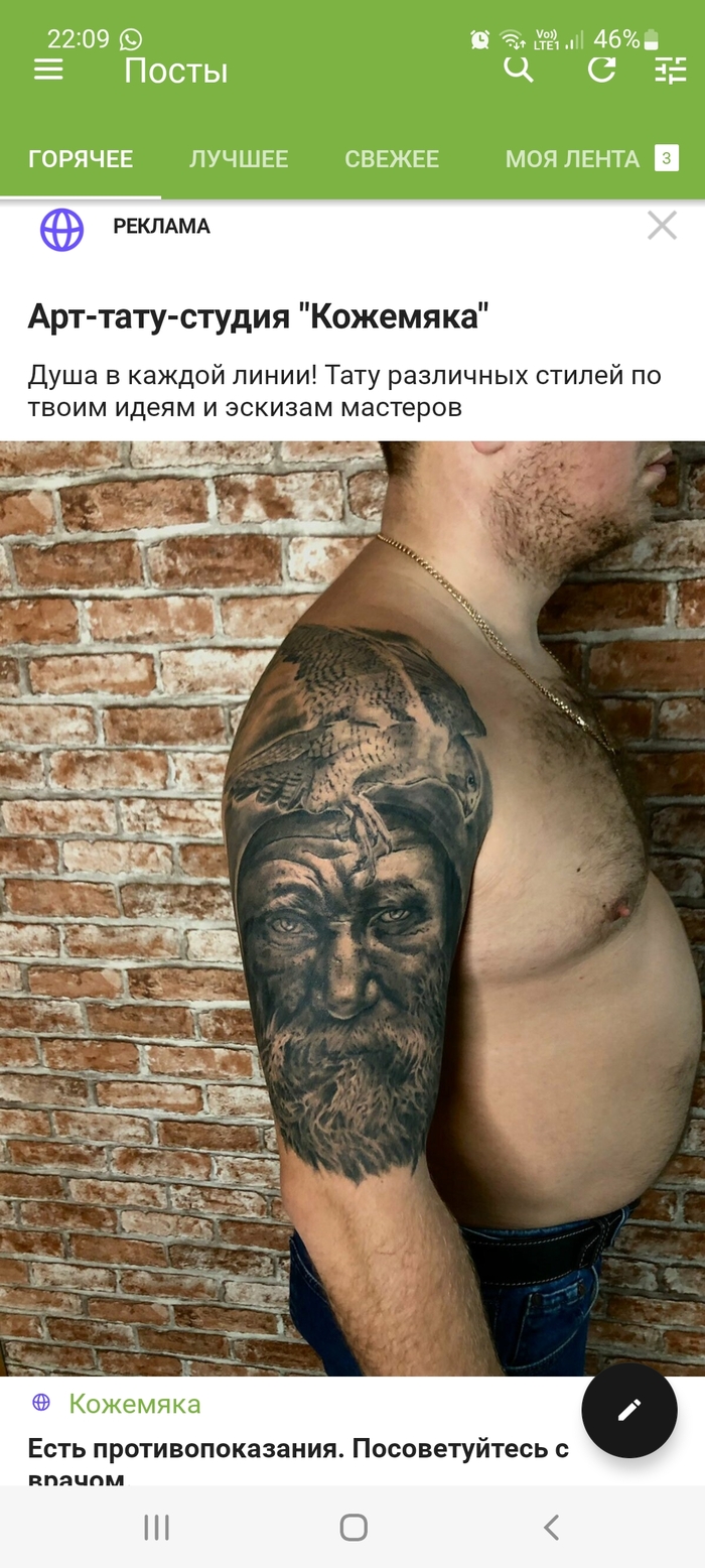 Всё про мужские татуировки: места, стиль и отличия