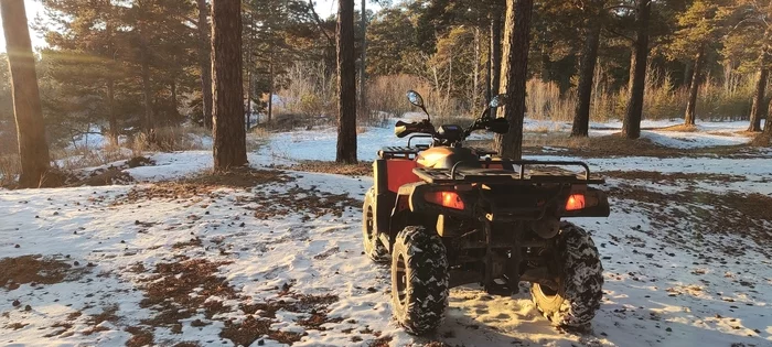 November rides - My, ATV, Winter, Mat