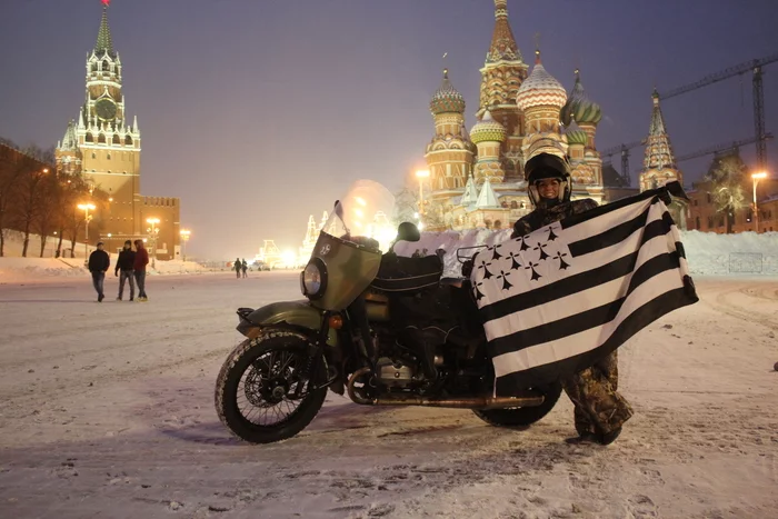 Where Elephants Fly (Start) - My, Moto, Travels, Germany, Latvia, Poland, Russia, Motorcyclists, Winter, French people, Ural motorcycle, Eames, Oppose, Saidkar, Motorcycle travel, Extreme, Adventures, Tourism, Happiness, Longpost