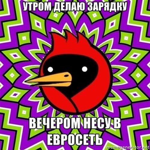 Omsk bird. The best - Omsk bird, Riot, Memes, Bring back my 2007, Longpost