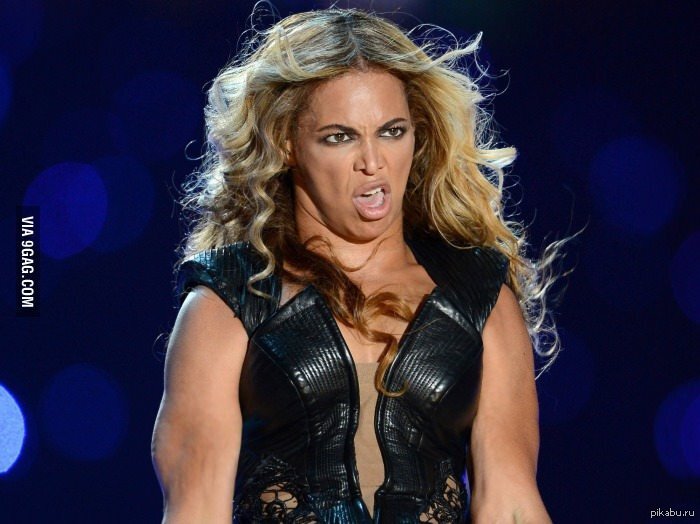 Just the other day, a photo of Beyonce from the concert went viral - Beyonce, The photo, Memes