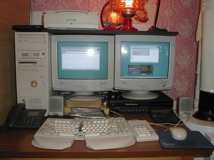 Ну и мой домашний комп :) Компьютер, Старина, Винтаж, Олдскул, Волна боянов