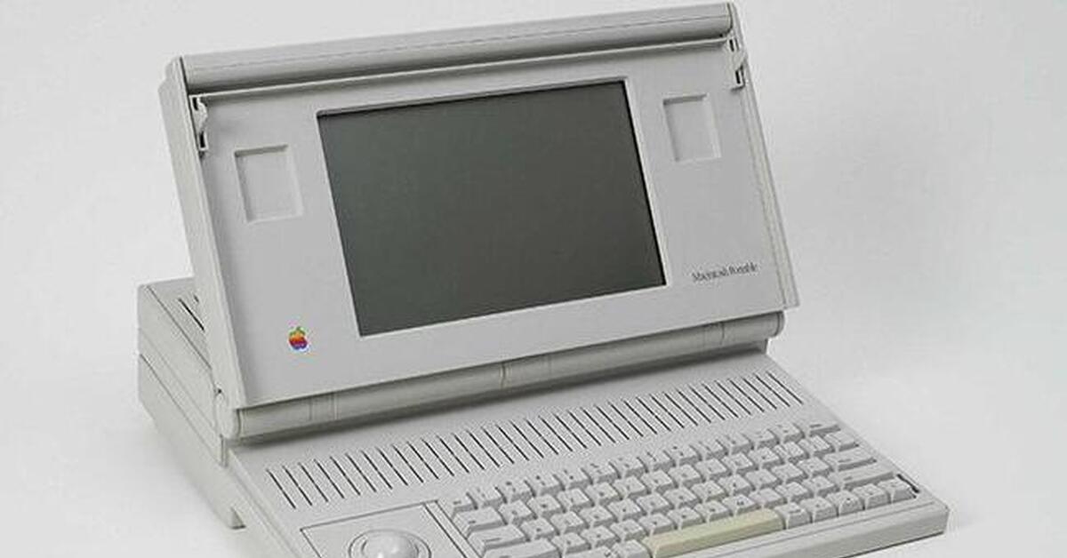 Первый ноутбук. Ноутбук 1990 Эппл. Apple 1 компьютер Macintosh. Macintosh a1106. A1990 MACBOOK.