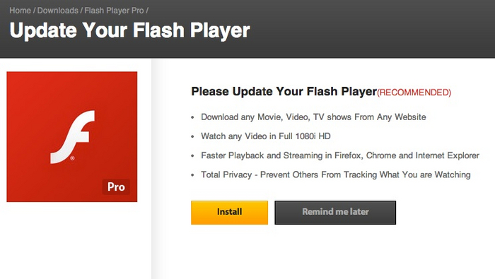Не забудьте сегодня обновить Flash Player