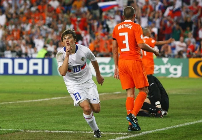 With victory! - Wave of Boyans, EURO 2008, Andrey Arshavin, Russian team, Football