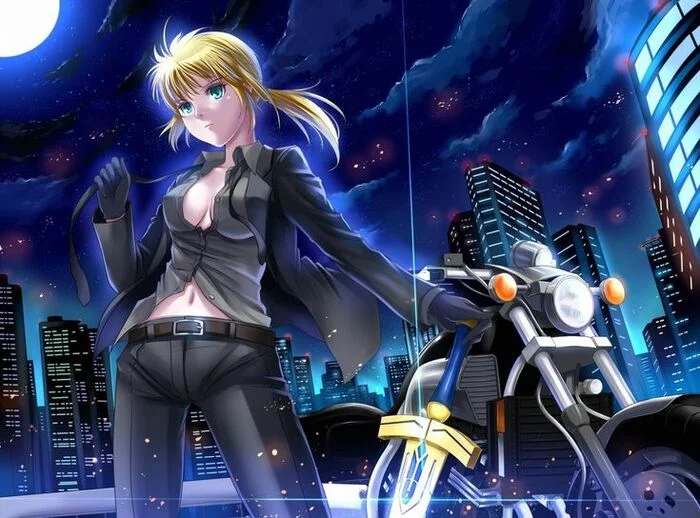 Eskaliiiibuuur or a review of the anime Fate / Origins (Fate / Zero) - My, Anime art, Anime, Fate, Fate Zero, Emiya Kiritsugu, Saiber, Irisviel Von Einzbern, Gilgamesh, Overview, Video, Youtube, Longpost