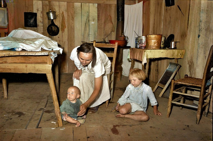 USA without embellishment. The life of the country after the Great Depression in the pictures of an American photographer of Russian-Ukrainian origin - My, Old photo, Colorization, Story, The photo, USA, Longpost