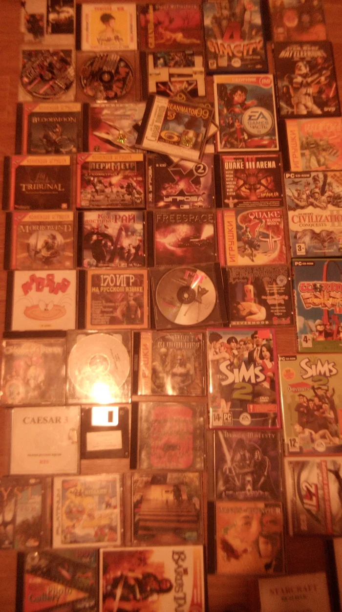 There's a storm behind every picture - My, Nostalgia, Discs, Games, Old school, 2000s, Wave of Boyans