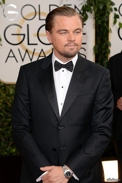 Leonardo DiCaprio after receiving the Golden Globe - Leonardo DiCaprio, Expectation, Golden globe, Wave of Boyans