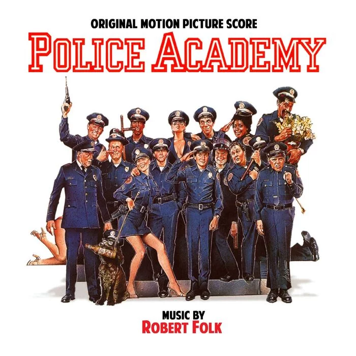 The guys found an awesome new movie for the evening - Picture with text, Wave of Boyans, Movies, Police Academy