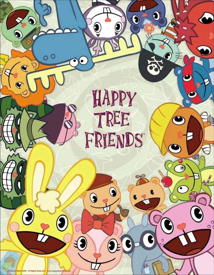 New cartoon about forest friends! - Happy tree friends, Wave of Boyans, Cartoons, Cruelty